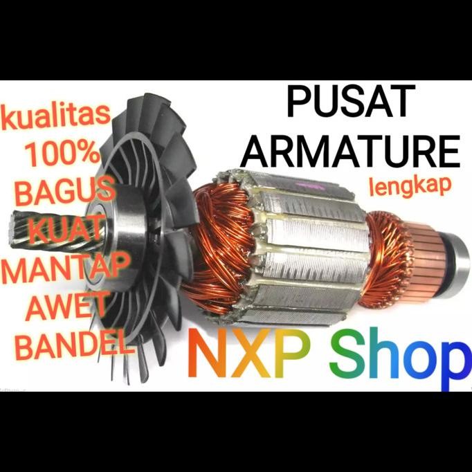 Armature For Mesin Grinda Makita Ga5020 / Angker Angkur Makita Ga 6020 Original Dan Terlaris