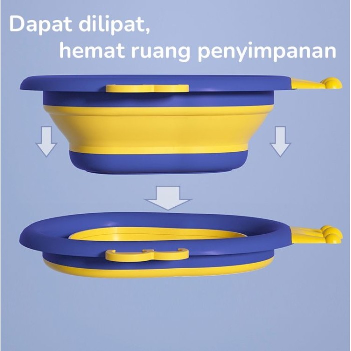 BBET EMBER LIPAT MINI/ BASKOM MANDI BAYI PORTABLE/ WASHING BIN