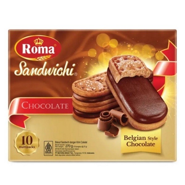 

ROMA SANDWICHI CHOCOLATE FESTIVE PACK 270 GR