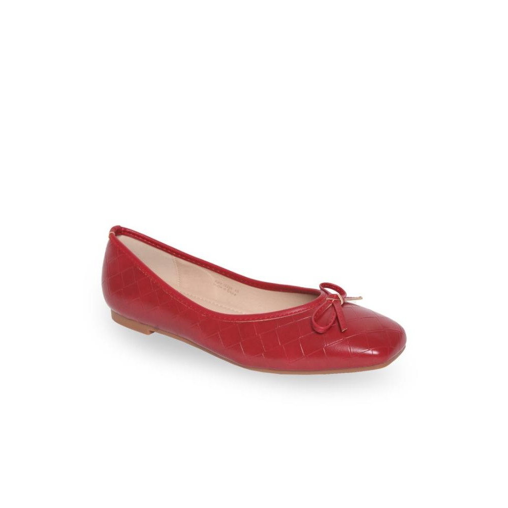 NCY Shoes Sepatu Wanita KATE Flat Shoes Warna Merah GM
