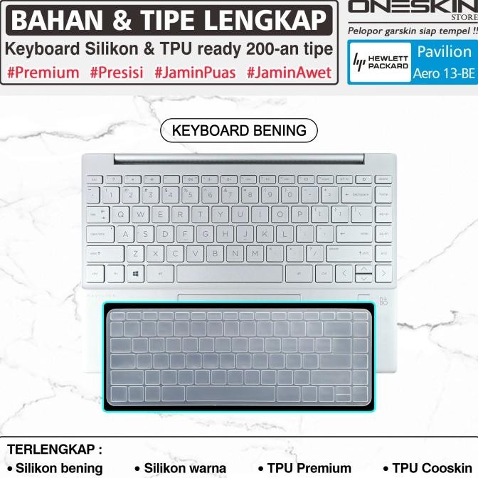 Produk Baru Pelindung Keyboard Protector HP Pavilion Aero 13-be be0000au be0001au