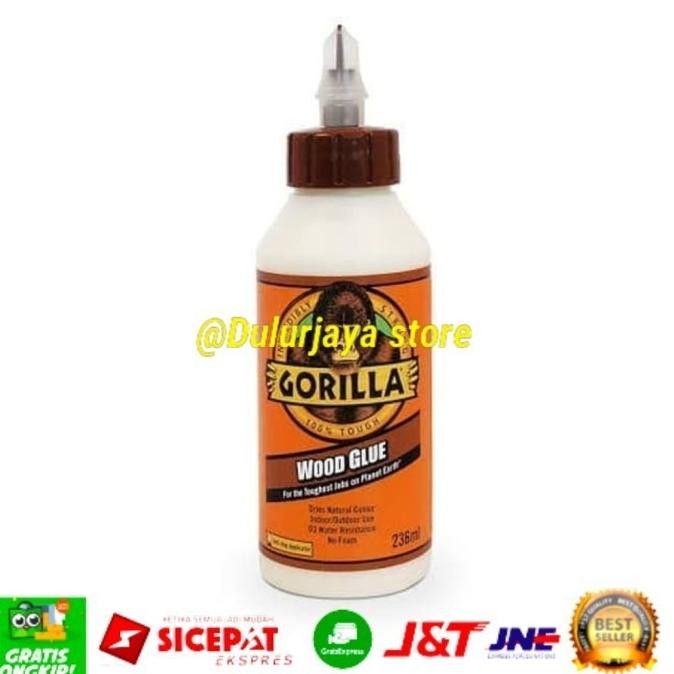 

Promo Lem Kayu Gorilla Wood Glue 236ml MADE IN USA COD