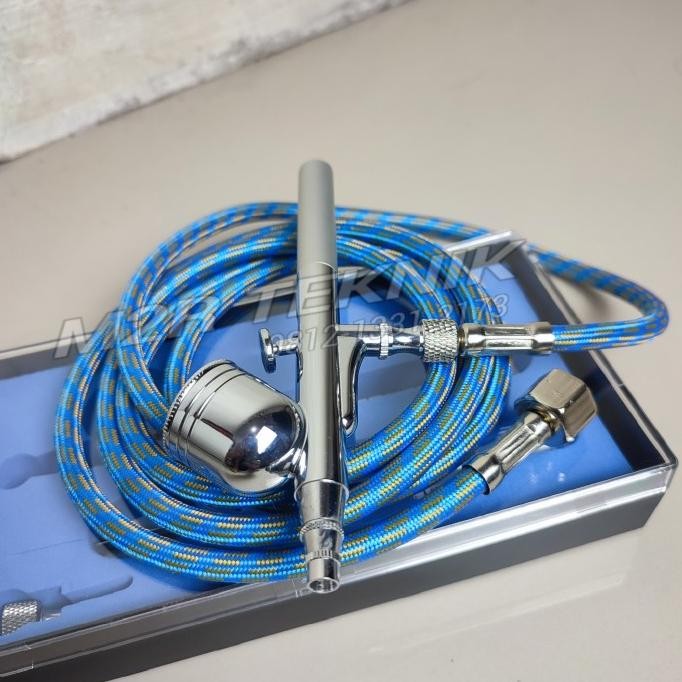 air brush tools airbrush spray gun kit pen brush 1 set selang adapter stok terbatas