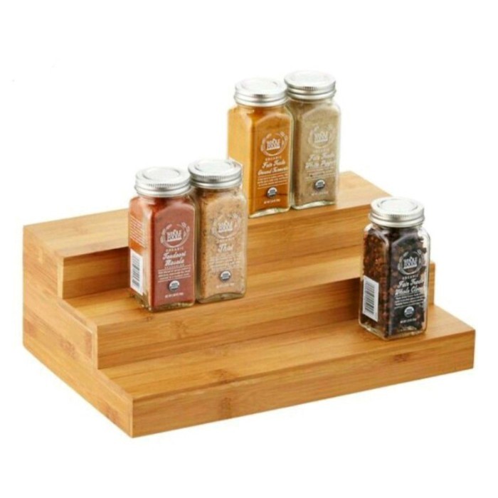 

MURAH Rak Bumbu Tangga Minimalis Serbaguna Rak botol#tempat botol terbaru