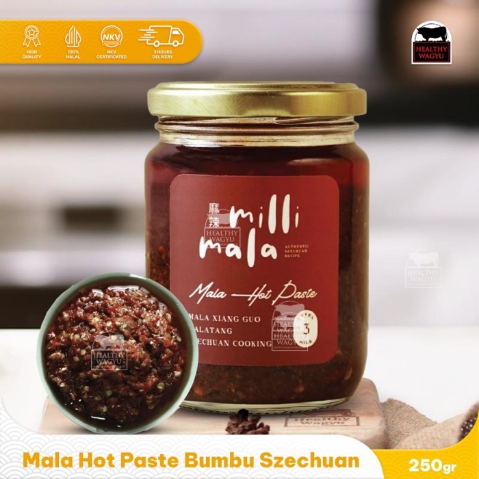 

GRATIS ONGKIR Mala Hot Paste Bumbu Szechuan Mala Xiang Guo Malatang Hotpot HALAL