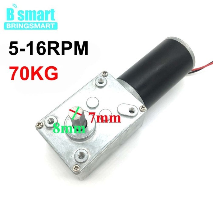 WHOLESALE 12V DC WORM GEAR MOTOR REDUCER 24V POWERFUL HIGH TORQUE 12