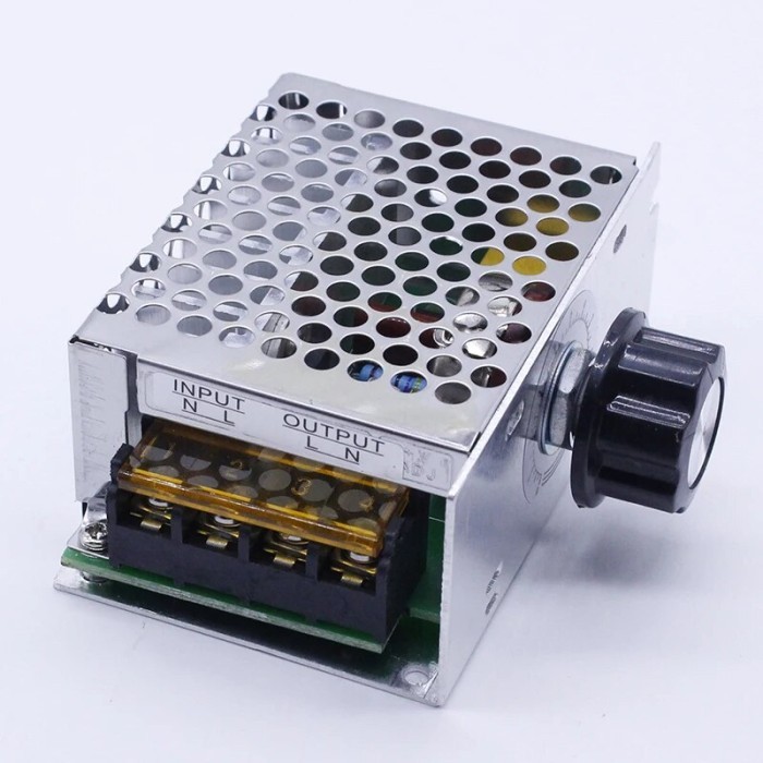 4000W HIGH POWER THYRISTOR ELECTRONIC REGULATOR DIMMING SPEED