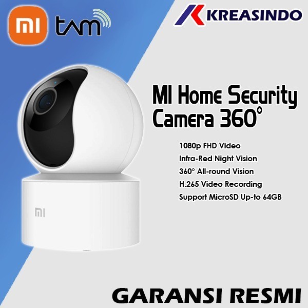 Cuci Gudang Cctv Xiaomi Mi Home Security Camera 360 1080P Original Resmi Tam