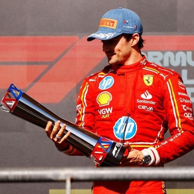 Official F1 2024 US GP Austin Podium Cap. Topi Pembalap Juara 1 Formula 1
