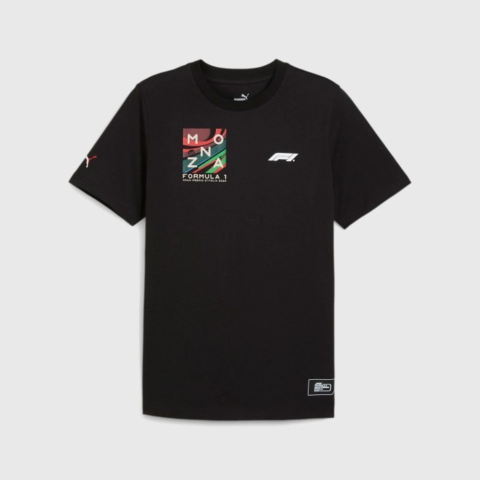 F1 Collection PUMA F1 2024 Italian GP Monza T-Shirt. Kaos Unisex Pria Wanita Formula 1