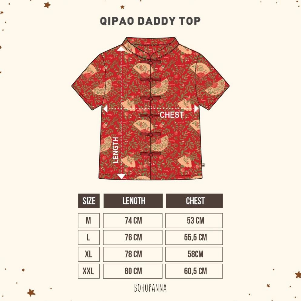 CR - BOHOPANNA QIPAO GIRL SET & BOHOPANNA QIPAO BOYS SET / BOHOPANNA QIPAO DRESS & BOHOPANNA QIPAO P