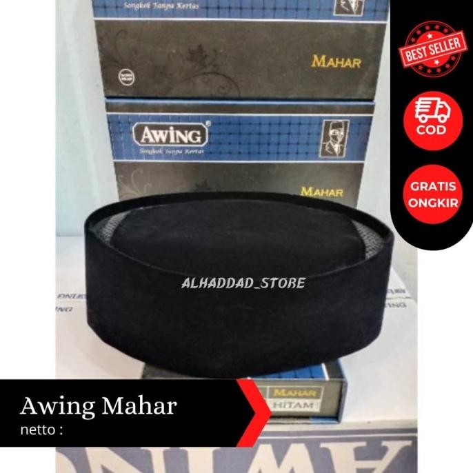 Songkok AWING MAHAR | Peci Awing Mahar Original