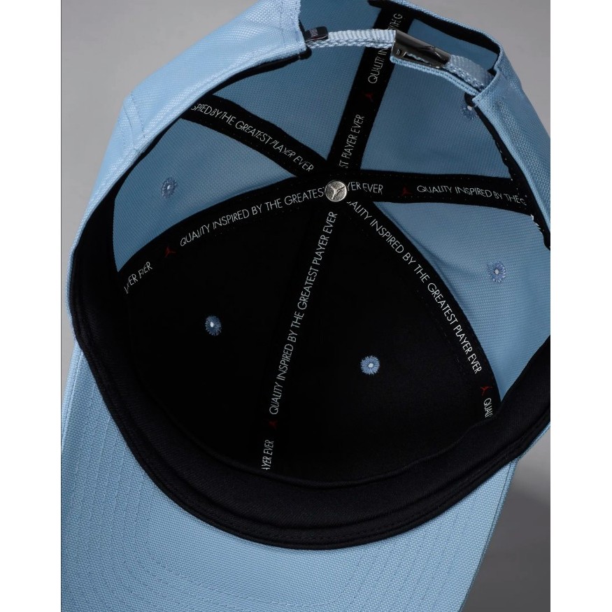Nike Jordan Rise Cap Metal Cap Blue FD5186-436 Topi Original 100%