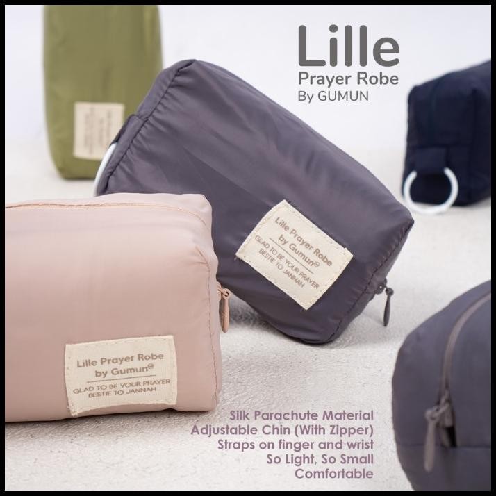 terbaru mukena dewasa, lille prayer robe by gumun best seller