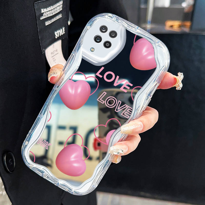 Casing Hp Untuk Samsung Galaxy A12 4G A12 5G M12 F12 Case kasingg pelindung Cesing ponsel cermin hat