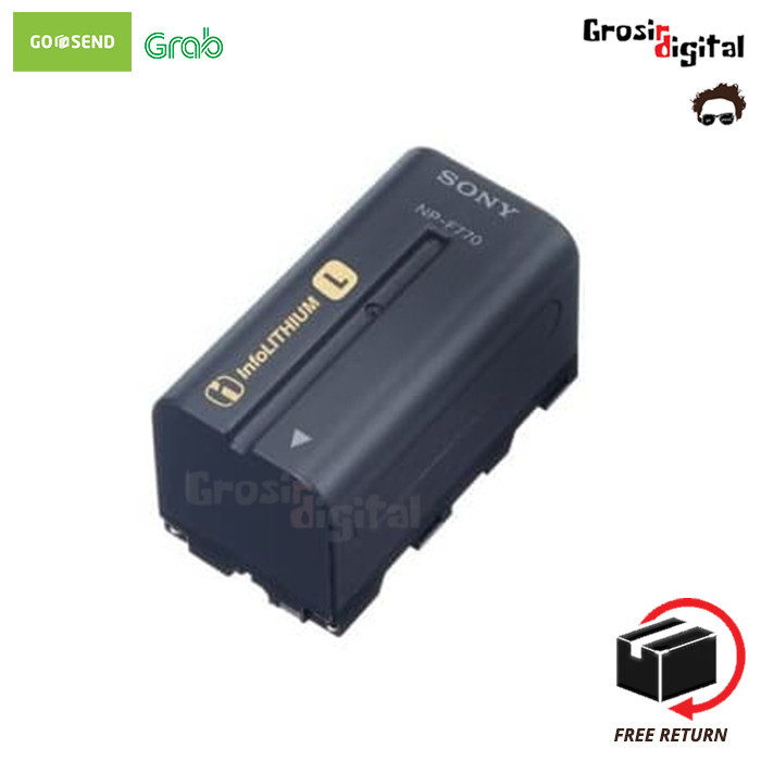 BATERAI SONY NP-F770 UNTUK SERI DCR, HDR, HVR, HXR, NEX-FS