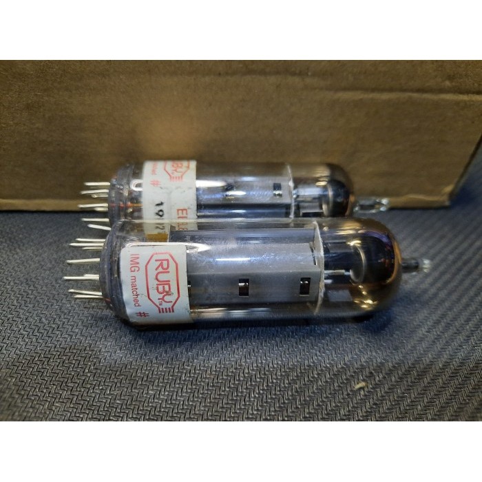 El84 El 84 Tube Tabung Power Ampli Amplifier Audio Gitar Guitar Original 100 % Baru New