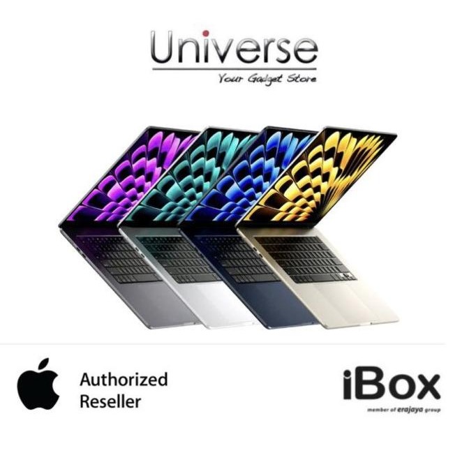 Apple Macbook Air M2 15 Inch 2023 - Garansi Resmi Ibox Apple Indonesia