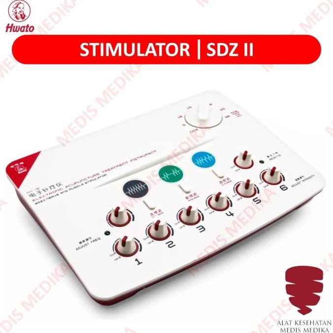Stimulator Akupuntur Tens Hwato SDZ II Alat Pijat Terapi Elektrik