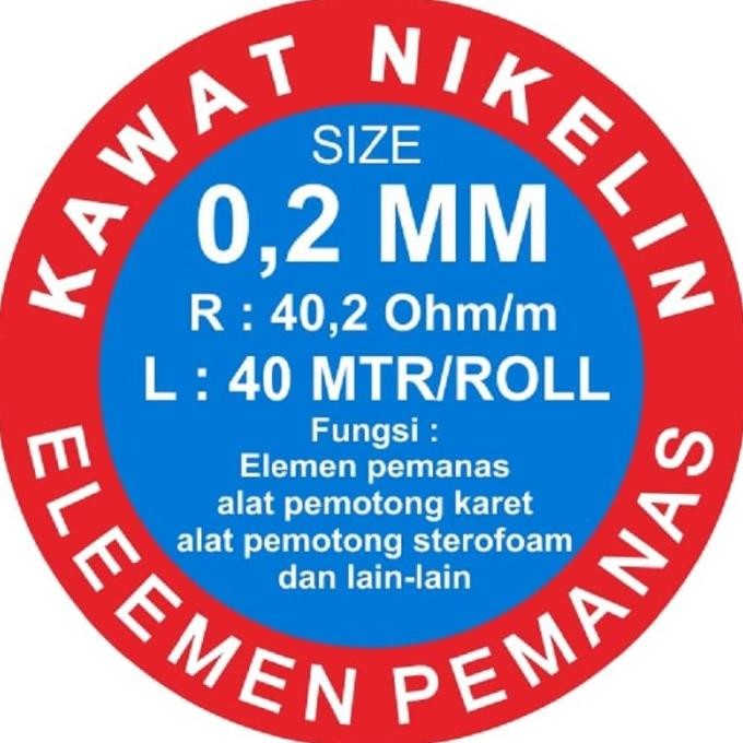 Promo Kawat Nikelin 0,2 mm COD