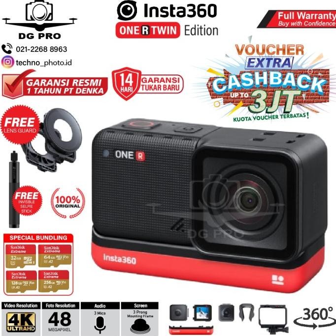 Insta360 One R Twin Edition Action Camera - Insta 360