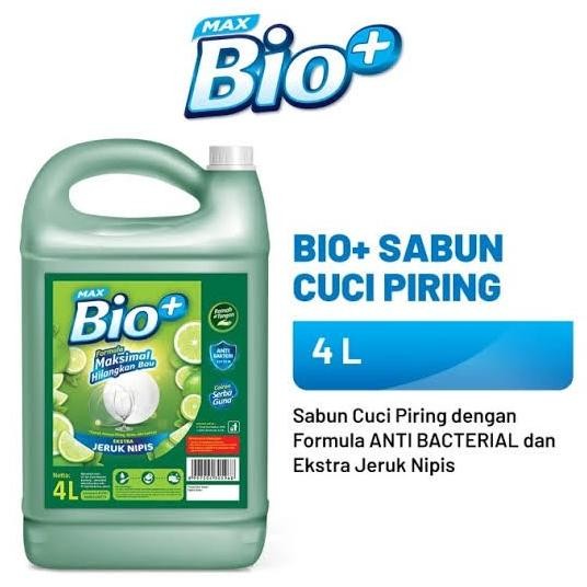 

SALE! MAX BIO+ CAIRAN PENCUCI PIRING JERUK NIPIS 4 L