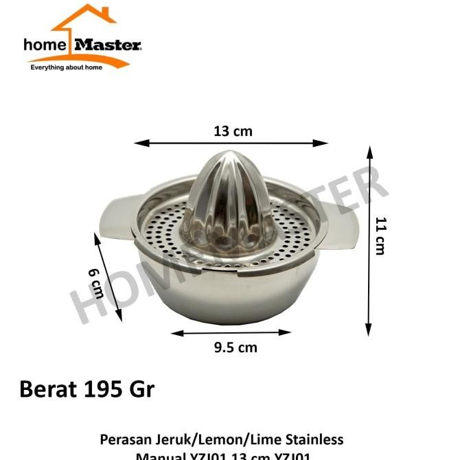 

SALE! OEM ALAT PEMERAS JERUK MANUAL/JUICER MANUAL STAINLESS YZJ01 - PERAK