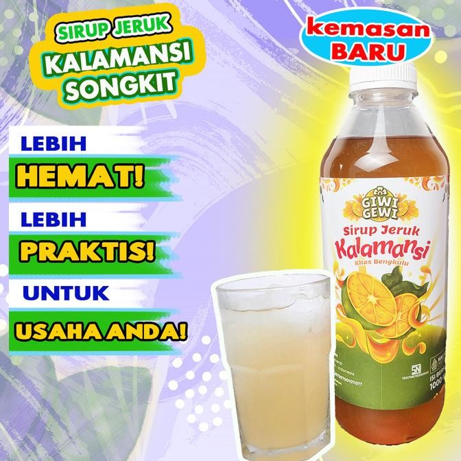 

SALE! SIRUP JERUK BENGKULU KALAMANSI JERUK KUNCI 1 LITER KIRIM DARI JAKARTA