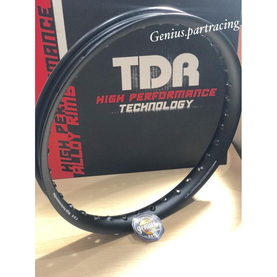 

SALE! DISKON ! VELG TDR U SHAPE 140X17 BLACK SB ( KULIT JERUK)