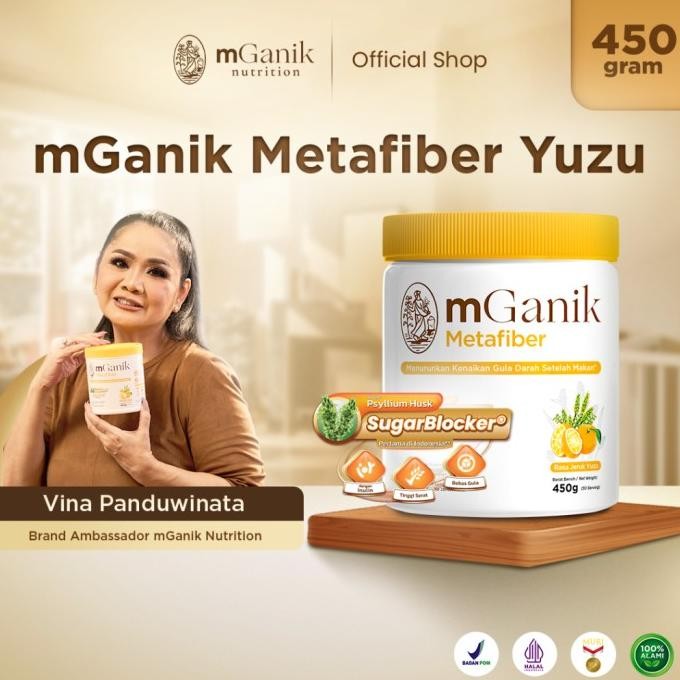 

SALE! MGANIK METAFIBER JERUK YUZU 450GR - SUPLEMEN DIABETES