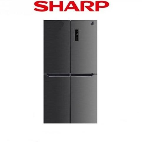 Kulkas Sharp Sj-If50Pm-Ds Side By Side 4 Pintu Inverter Sj-If50Pmds