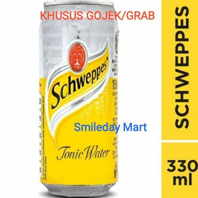 Baru Schweppes Tonic Water 330Ml 1Karton 24Pcs