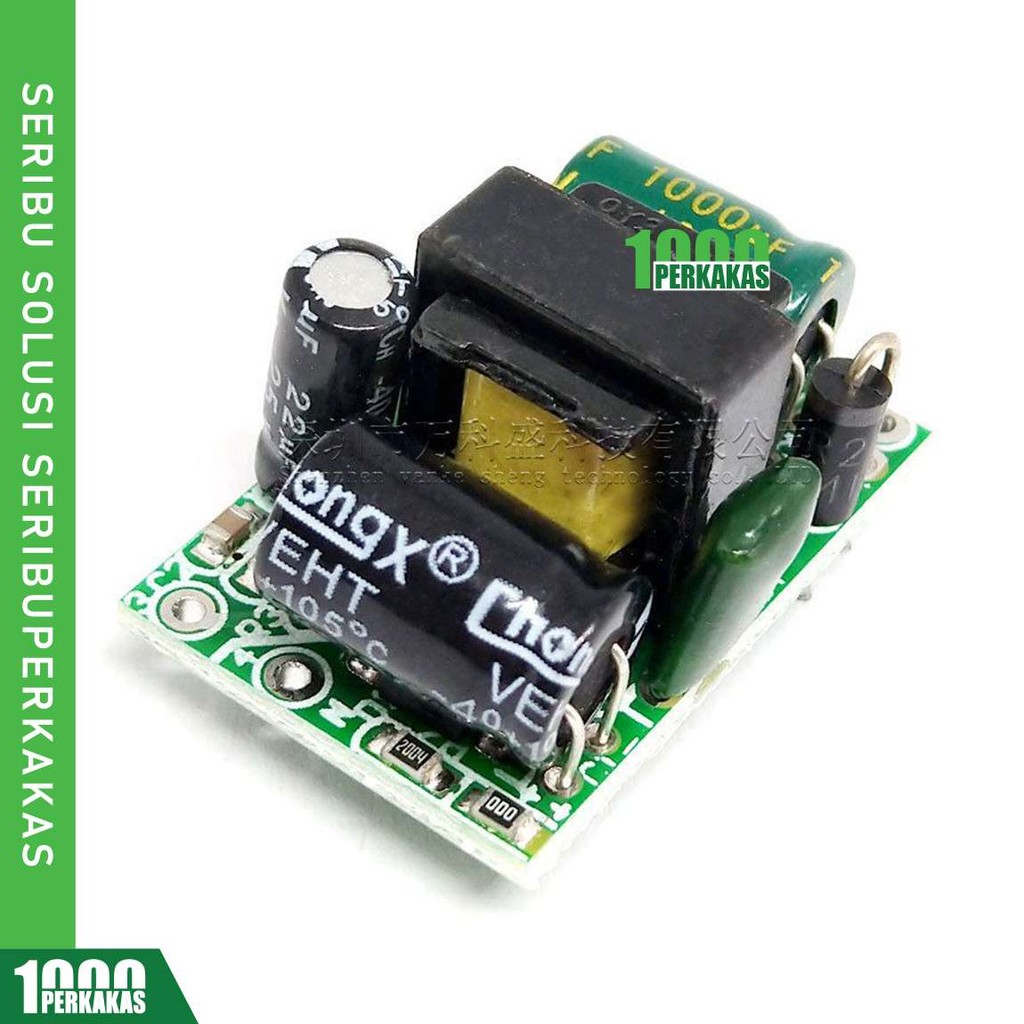 1P Step Modul Down AC-DC 220V ke 5V AC DC / Konverter Power Supply 5V700mA / Converter Isolated