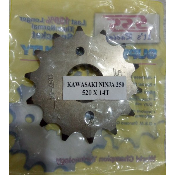 Sss Gear Depan Ninja 150 250 R Rr 415 428 520