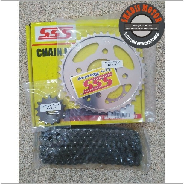 Ger Set Sss Motor Verza Gear Motor