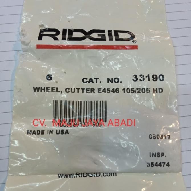 

Promo mata tubing cutter ridgid E4546 COD