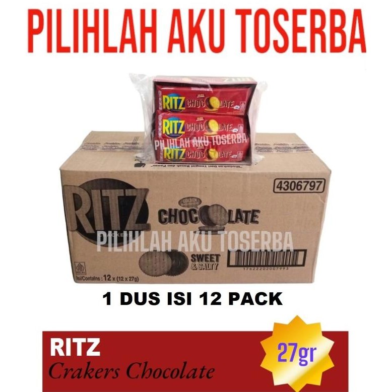 

Ele Biskuit Mondelez Ritz Crackers Chocolate - ( 1 Dus )