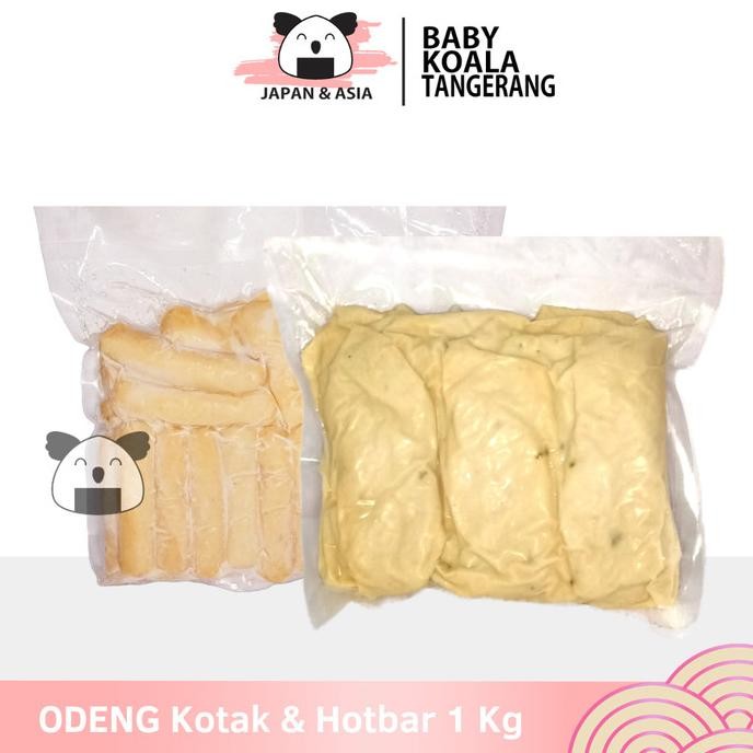 

MIT JAJAN KOREA ODENG EOMUK & HOTBAR 1 KG HALAL | ODENG KOTAK / PANJANG