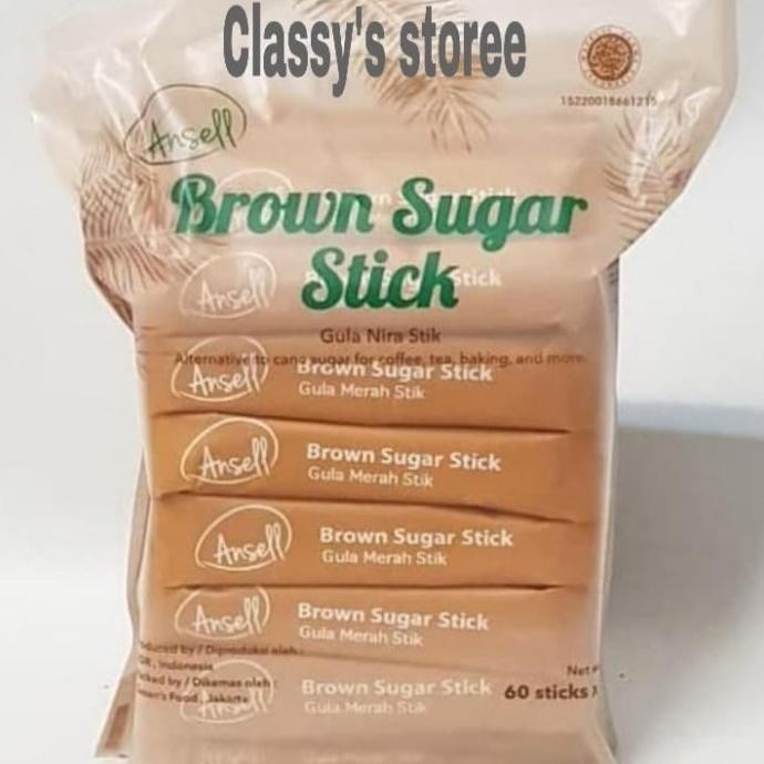 

trius ansell/brown sugar/60 stick/murah