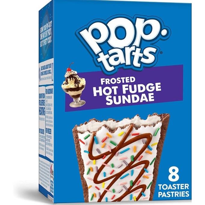 

stav (makanan ringan) kelloggs pop ts frosted hot fudge sundae 384g