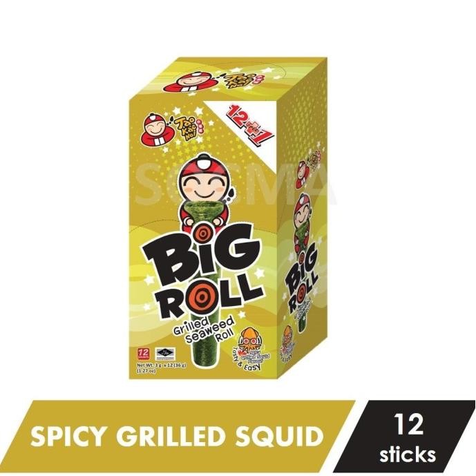 

stav tao kae noi broll grilled seaweed roll spicy squid (box)