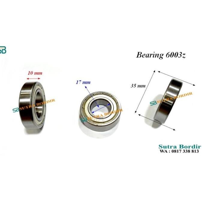 TERBARU BEARING 6003ZZ KOYO JEPANG BEARING 6003Z BALL BEARING 6003ZZ