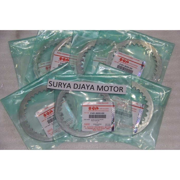 Plat Besi Kopling Rgr Satria Fu Original Suzuki