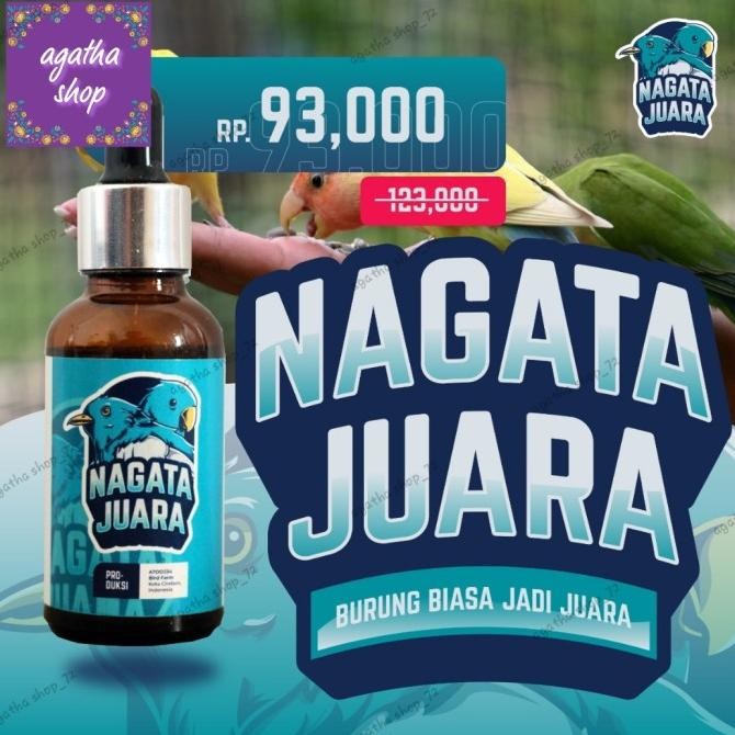 Nagata Juara Burung Biasa Jadi Juara / Vitamin Burung Nagata Juara