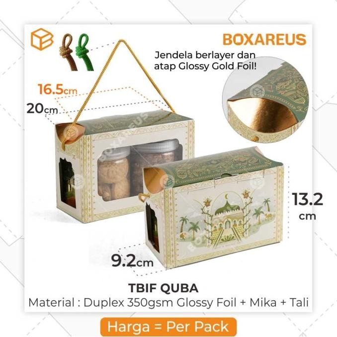 

Packaging Toples Kue Kering Box Idul Fitri Lebaran Hampers | Tbif Quba