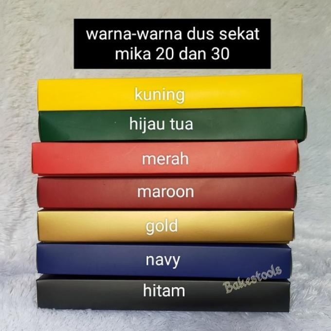 

Dus Box Nastar Mika 20 Sekat, Isi 10 Pcs