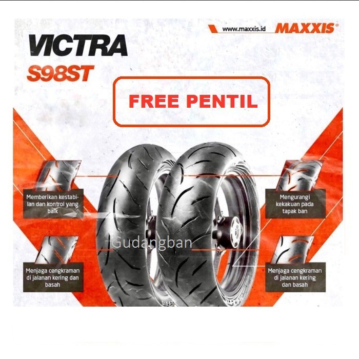 Ban Maxxis Victra 140/70-13 belakang nmax