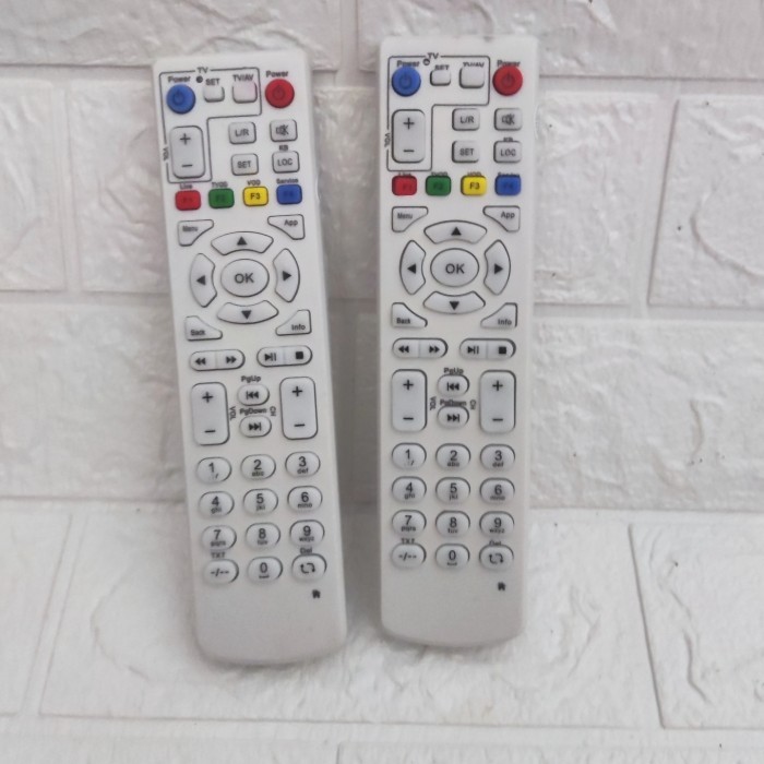 REMOTE TV BOX REMOT STB ZTE INDOHOME USEETV USEE TV PUTIH