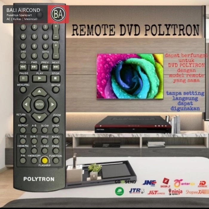 Remote Remot DVD Home Theater DVB Polytron