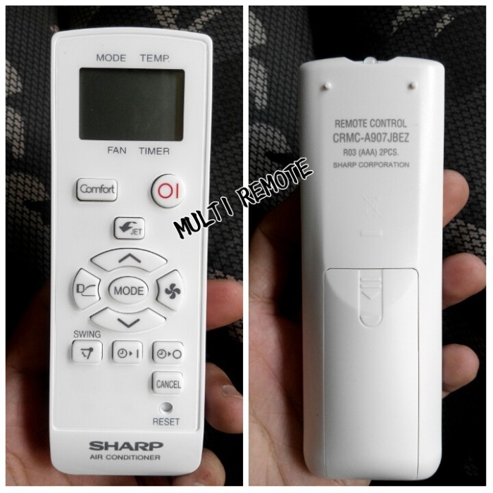 REMOTE/REMOT AC SHARP CRMC 907 JBEZ